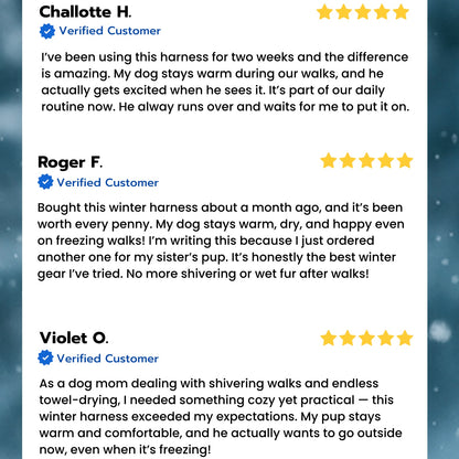 CozyPaw™ 3-in-1 Winter Dog Jacket